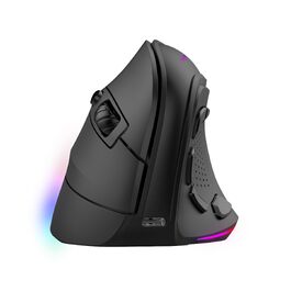 Бездротова ігрова миша Mars Gaming MMSK, RGB Flow, ультралегка 79г, 3200 DPI, біла