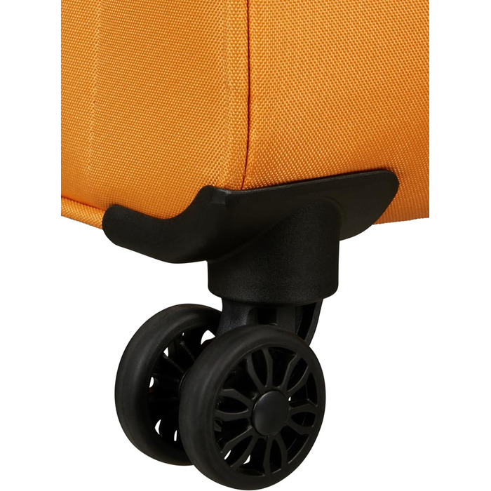 Валіза American Tourister Pulsonic Spinner M, розширювана, 68 см, 64/74 л, жовта (Sunset Yellow)