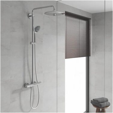 Душова лійка GROHE Vitalio Joy 110 з 3 режимами розпилення, системою Anti-Kalk, хромоване покриття, 27319000