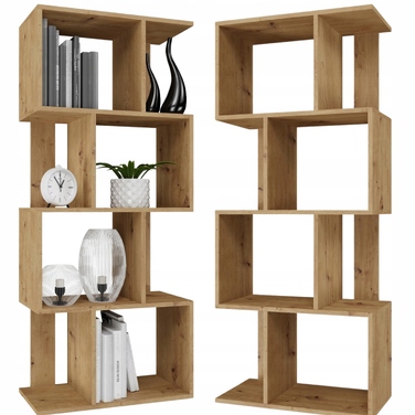 Стелаж TopEshop 59,5 x 140 x 30 см, дуб артизан