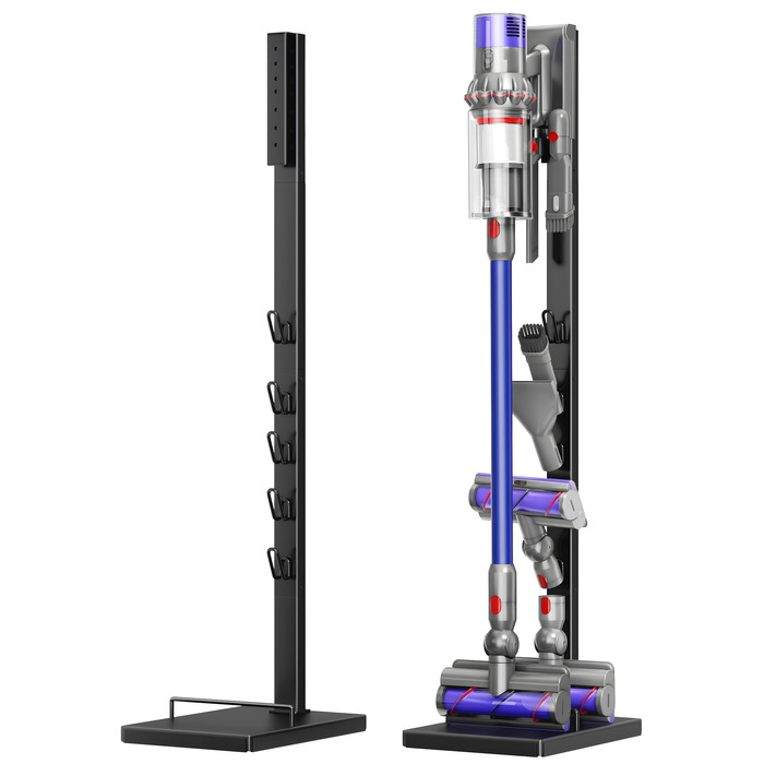 Підставка для пилососа Dyson pickpiff — універсальний стійкий тримач для моделей V15, V12, V11, V10, V8, V7, V6 з органайзером для аксесуарів, без свердління