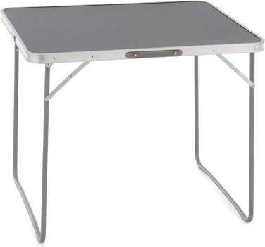 Складаний стіл Sonlex для кемпінгу та балкона, сірий, 80x60x70 см, легкий портативний стіл-кейс з ручкою
