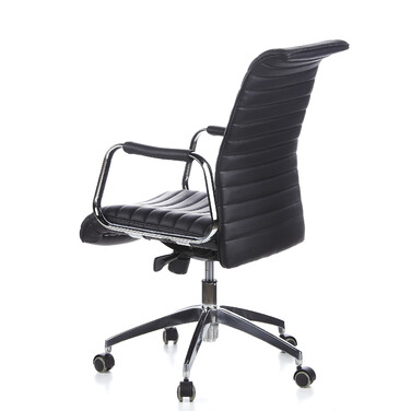 Крісло офісне ASPERA 10 Nappa Leather Black hjh OFFICE