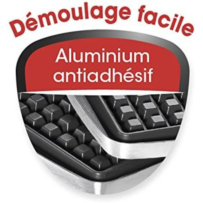 Вафельниця LAGRANGE Super 2 антипригарна червона, змінні пластини для вафель і сендвічів