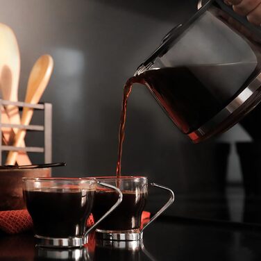 Кавомашина Cecotec Coffee 56 Heat: 800W, програмування, нержавіюча сталь, LCD, 1.3L, 12 чашок, захист від протікання, механічна