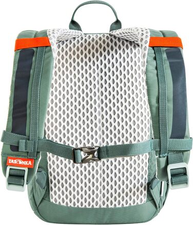 Дитячий рюкзак Tatonka Husky JR 10 л Sage Green з світловідбивачами та сидінням, для хлопчиків і дівчаток від 4 років