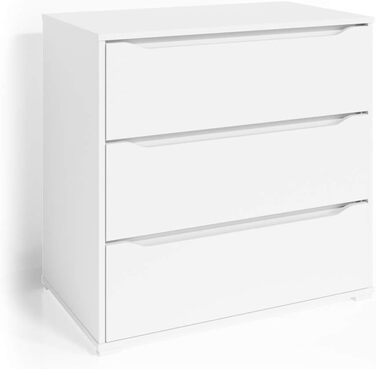 Комод Vicco Ruben білий 80x78 см, компактний для дому