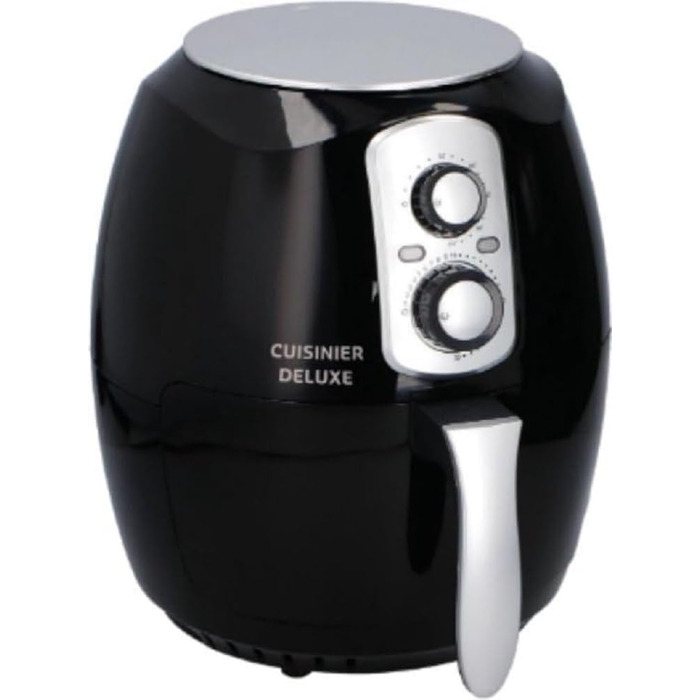 Аерофритюрниця Cuisinier Deluxe 3,6 л, 1400 Вт, таймер 60 хв, 80-200°C
