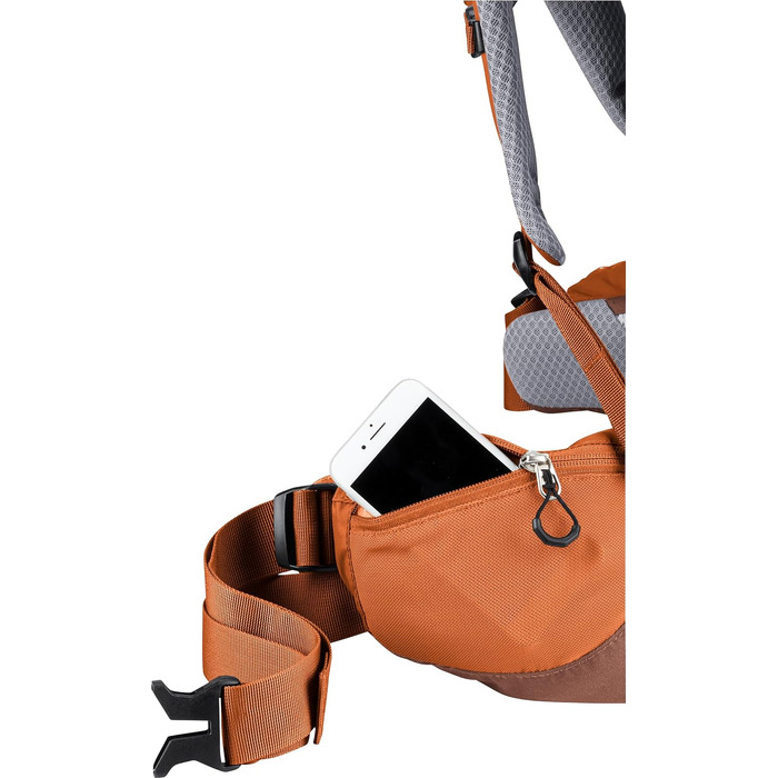 Жіночий трекінговий рюкзак Deuter Aircontact Core 45+10 л (2024), chestnut-umbra