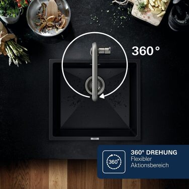 Змішувач кухонний GROHE Essence SuperSteel з висувним душем та магнітним кріпленням 30294000
