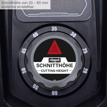 Робот-газонокосарка Scheppach RoboCut XL600 для газонів до 600 м², 18 см, WiFi, регулювання через додаток, сенсор дощу, 35% нахилу, станція, 9 лез, 130 м кабелю, 180 гачків