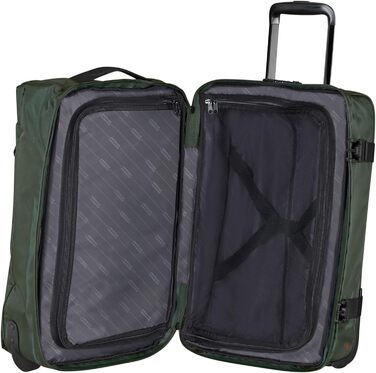 Дорожня сумка на 2 колесах American Tourister Urban Track, зелена (темно-хакі), розмір S, 55 см, 55 л