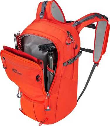 Рюкзак Jack Wolfskin ALPSPITZE PACK 22 літрів, червоний, універсальний розмір