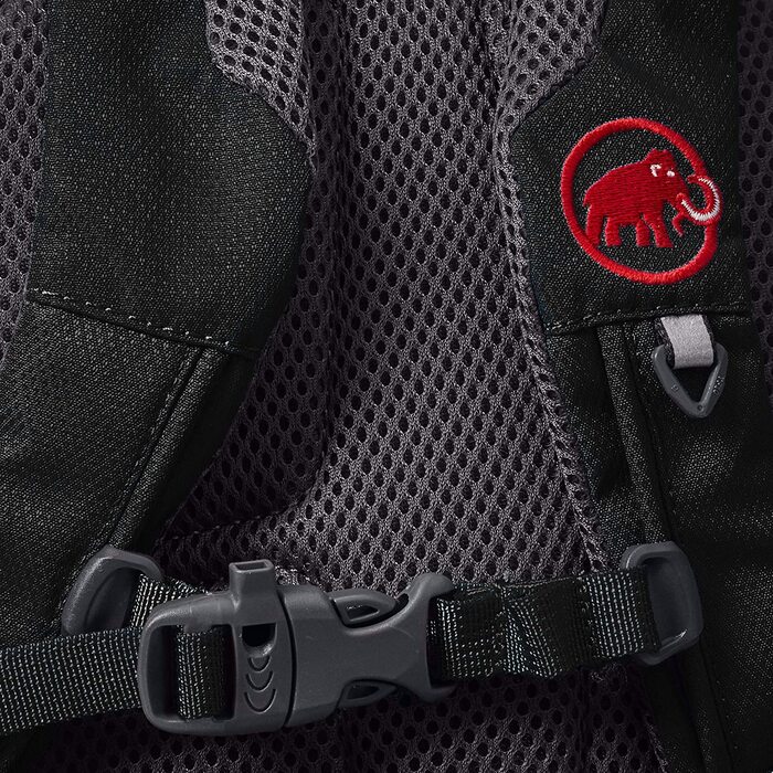 Дитячий рюкзак Mammut First Zip 4 л, чорний/червоний, 28x15x22 см