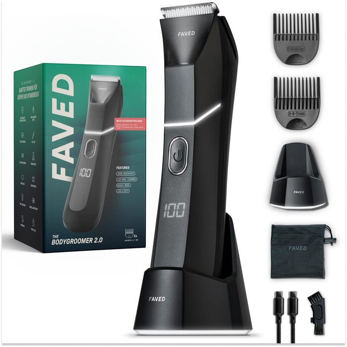 Philips Bodygroomer 2.0: Триммер для тіла та інтимної зони, водонепроникний, з LED-підсвіткою, Німеччина