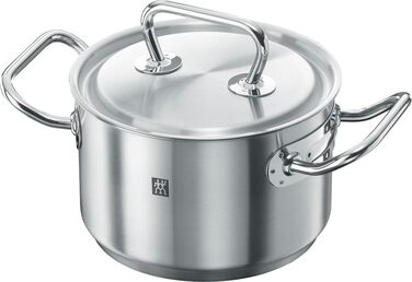 Набір каструль ZWILLING Twin Classic 5-ти частинний, з кришкою, для індукційних плит, не покритий, з нержавіючої сталі, срібний