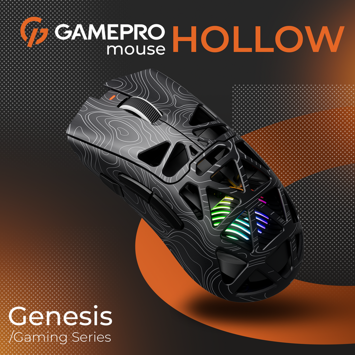 Бездротова ігрова миша GamePro Genesis Hollow (GM870HB)