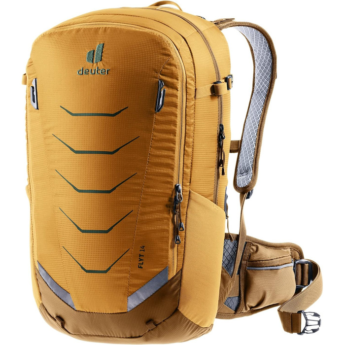 Велосипедний рюкзак Deuter Flyt 14 з захистом, 14 л, кориця-мигдаль