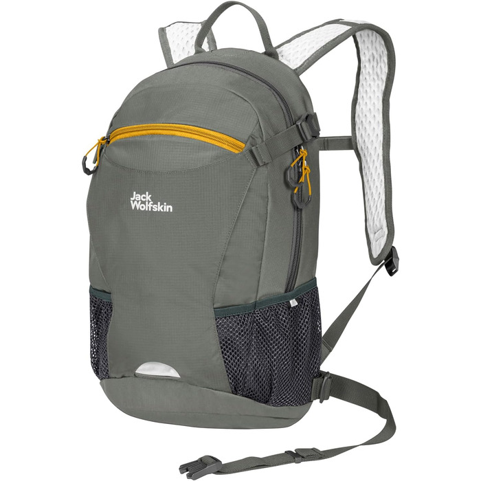 Рюкзак Jack Wolfskin Velocity 12 унісекс для велоспорту, 12 л, зелений Gecko, універсальний розмір