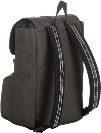 Рюкзак Invicta JOLLY SOLID S, універсальний міський Daypack, для офісу, навчання, спорту та подорожей, італійський дизайн, чорний Redwood 40