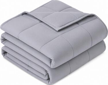 Обважнююча ковдра Sivio для сну та релаксації, сіра, 6 кг, 135x200 см