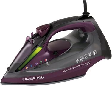 Праска парова Russell Hobbs 2800 Вт з керамічною підошвою, антикальцевим захистом та функцією самоочищення