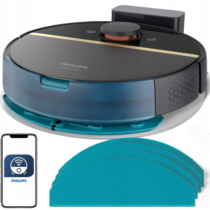 Робот-пилосос з функцією вологого прибирання Philips Aqua 7000 XU7000/01