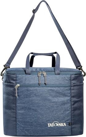 Термосумка Tatonka Cooler Bag L 25 л, ізотермічна, для зберігання продуктів, з внутрішньою кишенею для акумуляторів холоду, ручками та знімним плечовим ременем, 37x27x30 см, синя