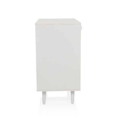 Сервант / комод LYKKJA 77x39,5x72 см 2 шухляди 2 двері білий hjh LIVING
