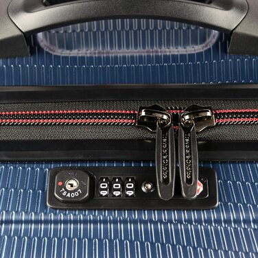 Валіза на колесах Traveler's Choice Maxporter II, 76,2 см, жорсткий корпус, морський синій