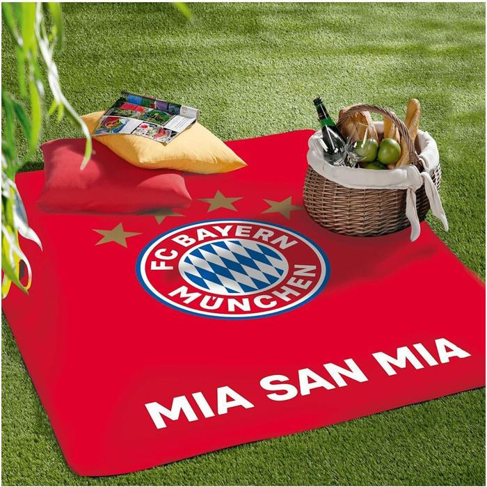 Пікнікова ковдра FC Bayern München 120x150 см, оригінальна
