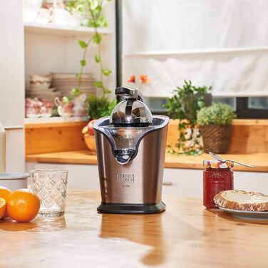 Соковижималка для цитрусових BLACK+DECKER BXCJ100E, 100 Вт, 250 мл, пластик, сталь, чорна
