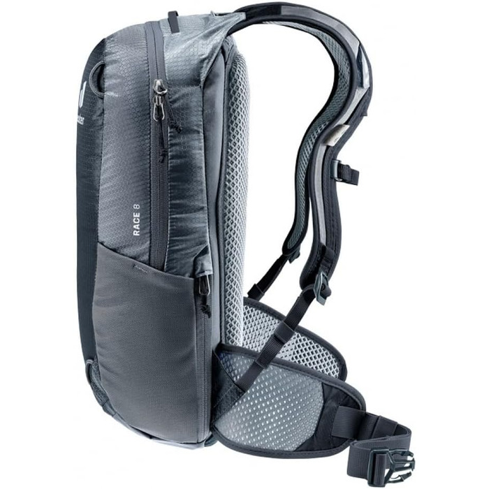 Велосипедний рюкзак Deuter Race 8, чорний, 8 л