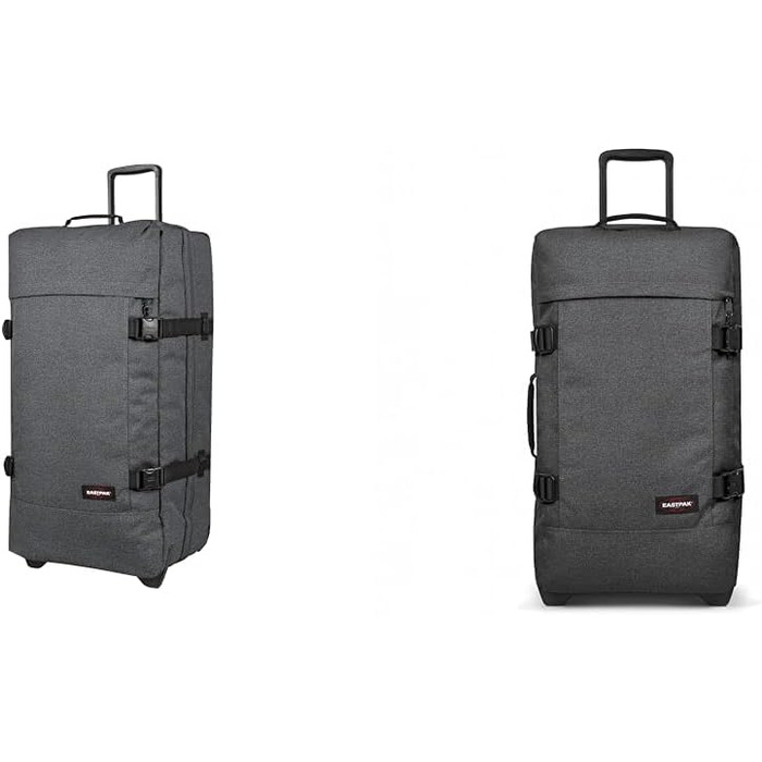 Валіза EASTPAK TRANVERZ L 166 см 162 л чорний денім (сірий) та TRANVERZ M 172 см 168 л чорний денім (сірий) – комплект дорожніх валіз