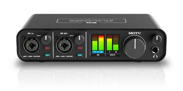 MOTU M2 - Аудіоінтерфейс USB 2.0, 2 входи/2 виходи, 24-біт/192 кГц