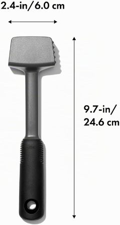 Молоток для м'яса OXO Good Grips з сердечником із нержавіючої сталі, придатний для посудомийки