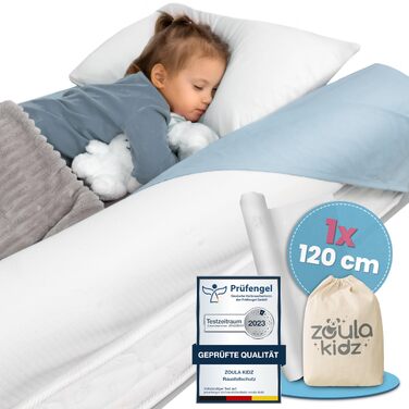 Подушка для годування Zoula Kidz® надувна, компактна - Stillmond Mondkissen для подорожей, з бавовняним чохлом OEKO-TEX, регульована висота, 120 см