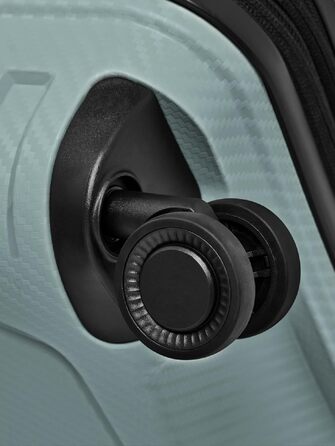 Валіза Smartbox Koffer M розширена 66 см, місткість 71–80 л, легкий дорожній тролей на 4 колесах з поліпропілену, TSA замок, м'ятний колір (Edition 01)