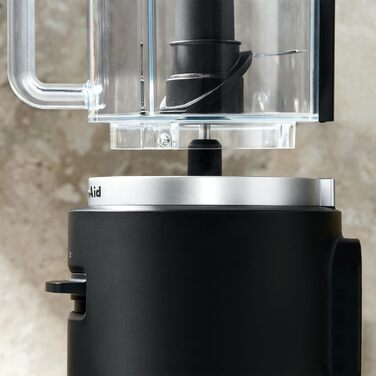 Блендер заглибний KitchenAid Go Cordless бездротовий, 1л, з чашею BPA-free, вінчиком та подрібнювачем, захист від подряпин, сталеві леза, чорний