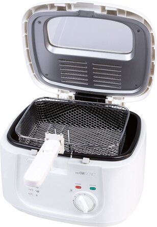 Фритюрниця Clatronic FR 3771, 2,5 л, антипригарна, з фільтром, термостатом