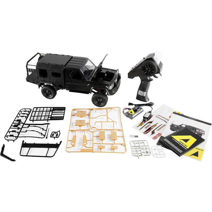 Радіокерований позашляховик Amewi Toyota Land Cruiser Crawler 4WD 1:12 RTR, чорний
