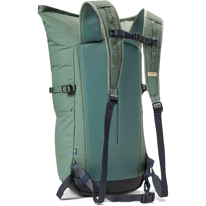 Рюкзак Fjällräven High Coast Foldsack 24 л, унісекс, зелений, міський туристичний месенджер