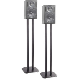Підставка для акустики Duronic SPS1022/80, 80 см, з піском, антивібраційні конуси, універсальна для HiFi/Stereo/Домашній кінотеатр 5.1