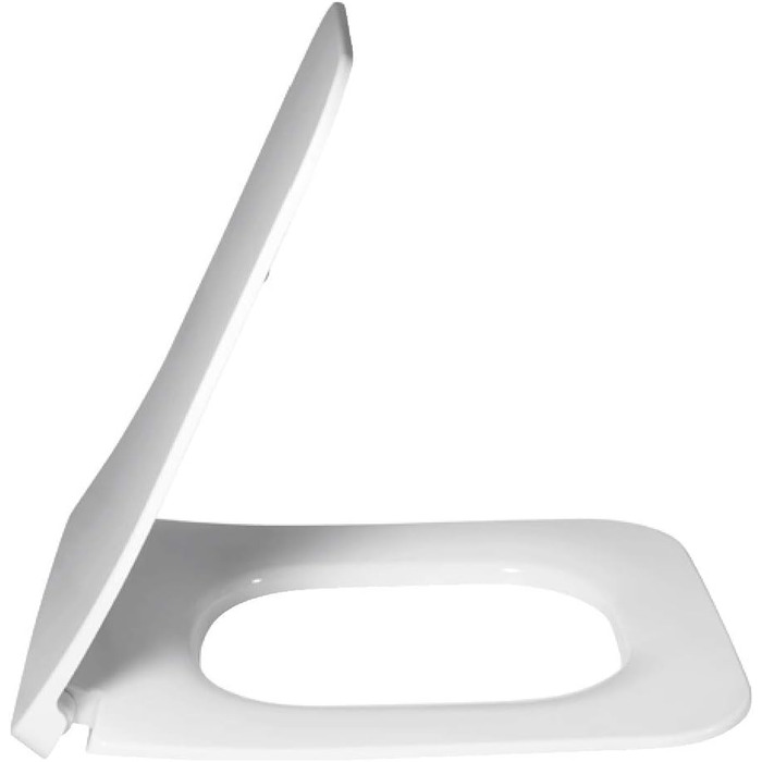 Villeroy & Boch Venticello SlimSeat унітазне сидіння з мікроліфтом, знімний дюропластовий кришка для унітазу, прямокутний, білий глянцевий, оригінал
