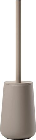Щітка для унітазу Zone Denmark Nova One, кераміка, з тримачем, Soft-Touch, 37 см, тауп