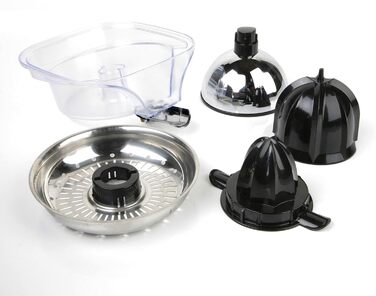 Соковижималка для цитрусових BLACK+DECKER BXCJ100E, 100 Вт, 250 мл, пластик, сталь, чорна