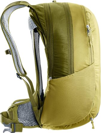 Велосипедний рюкзак Deuter Race Air 14+3 л, лінден-кактус, вентиляція спини