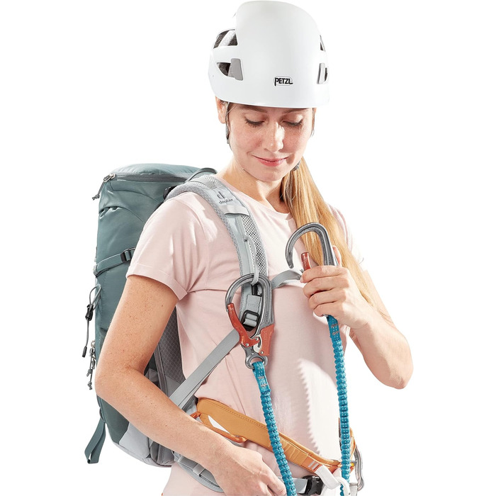 Жіночий туристичний рюкзак Deuter Trail 16 SL 16 л бірюзовий (2024) для альпінізму та походів