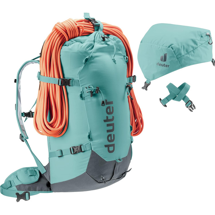 Жіночий експедиційний рюкзак Deuter Gravity Expedition 45+ л, dustblue-graphite