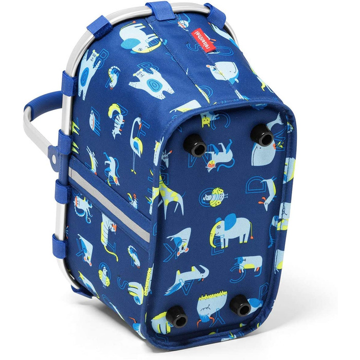 Дитячий кошик reisenthel carrybag XS ABC friends blue – легкий кошик для покупок та іграшок